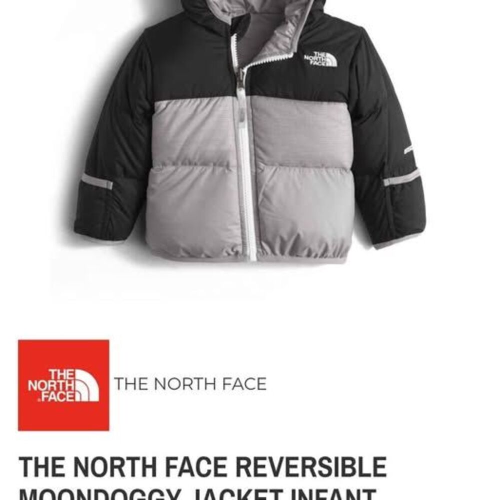 The NorthFace Reversible 550 Infant Jacket ~ sz 3-6 mo